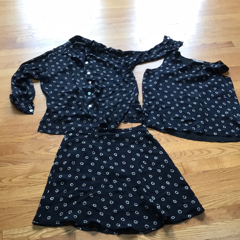 3 pc skirt set